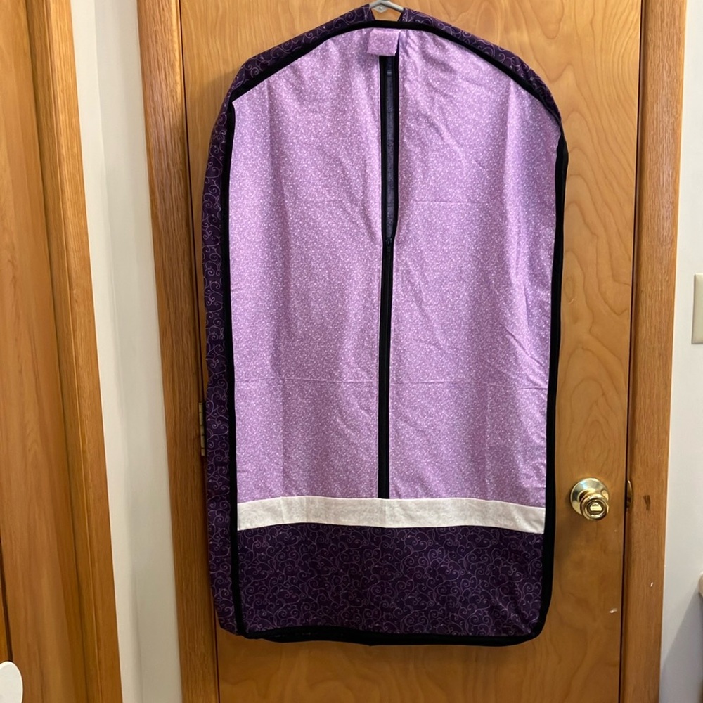 Homemade Garment Bag. Made by an Amish Lady